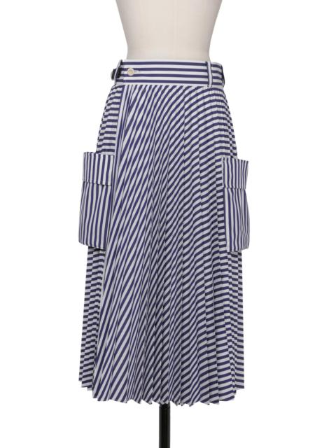 Thomas Mason Cotton Poplin Skirt