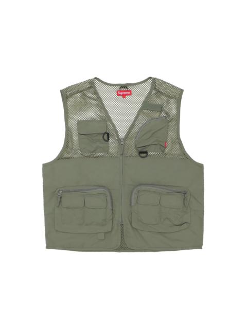 Supreme Mesh Cargo Vest Light Olive