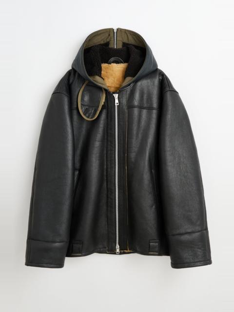 Blizzard Jacket Natural Aviator Shearling