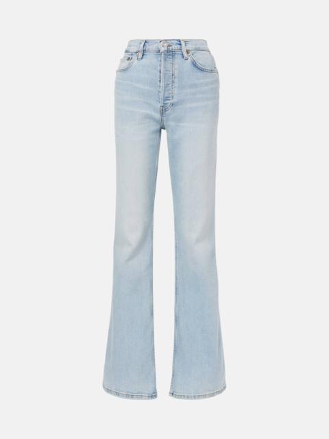 The Riding Jean high-rise flared jeans