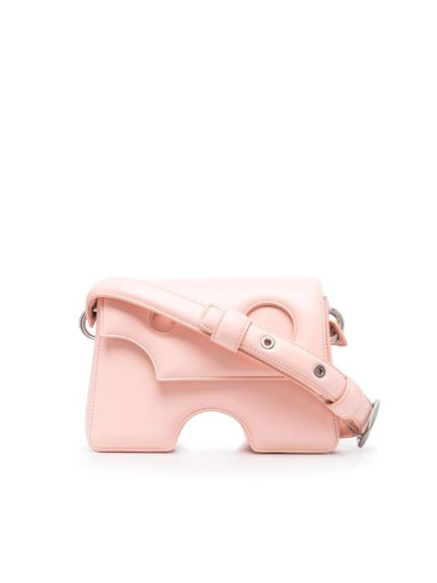 Burrow-22 leather shoulder bag