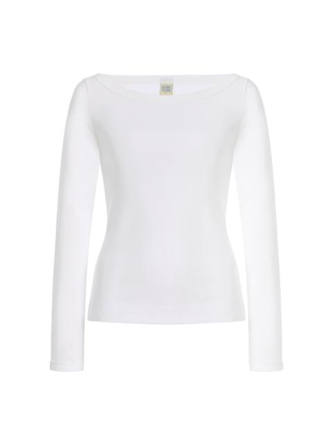 Steffi Cotton T-Shirt white