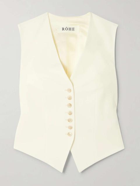 Wool vest Off-white