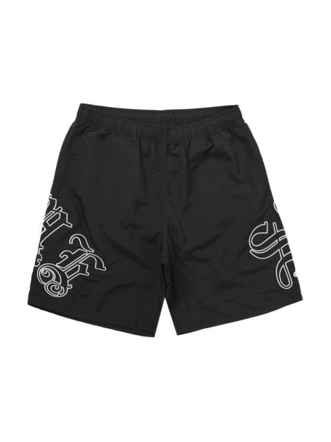 Supreme Old English Nylon Short Black