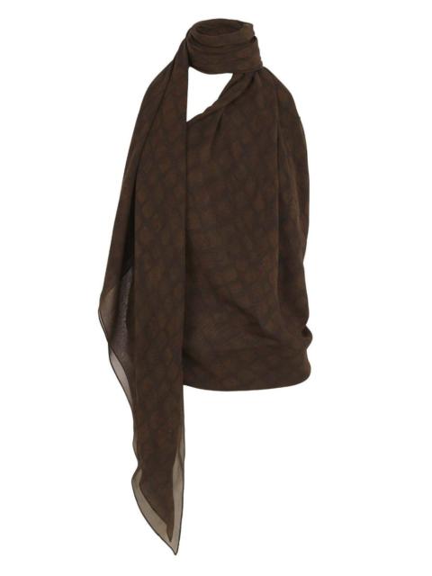 Georgette halterneck top