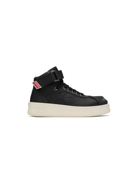 Black Kenzo Paris Hoops Sneakers