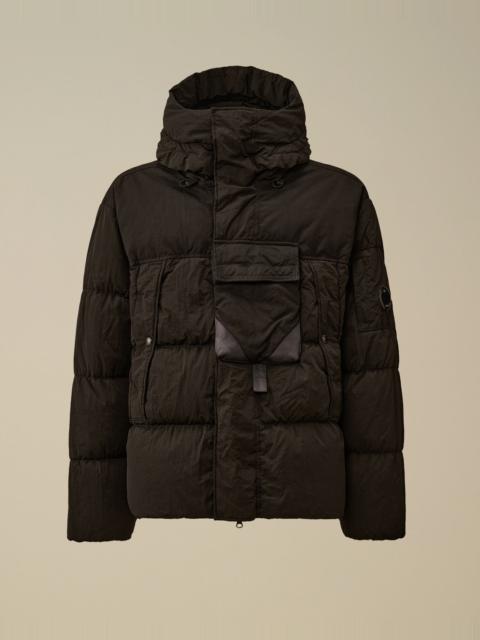 Eco-Chrome R Mixed Hooded Down Jacket