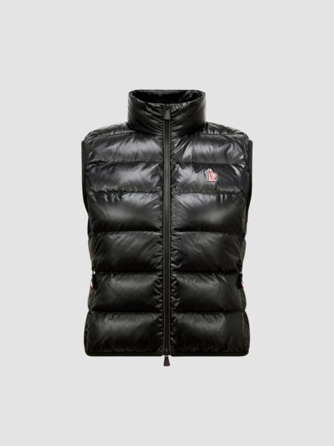 Padded Zip-Up Jersey Vest