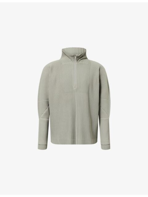 Month Pleated Knitted Top