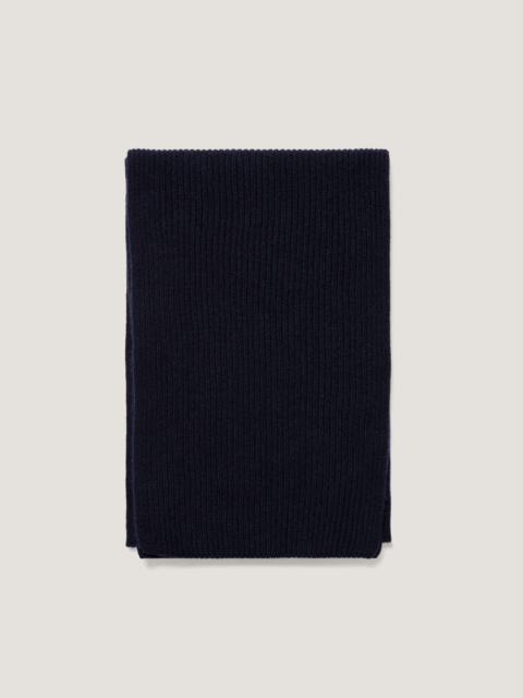 Cashmere Ribbed Scarf