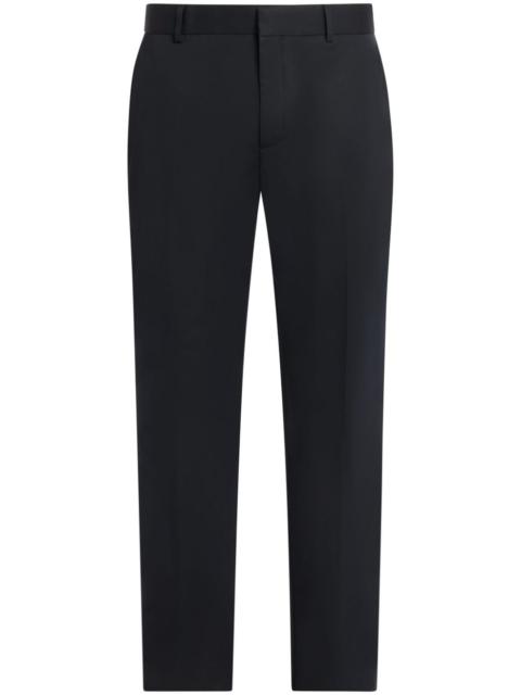 cotton tailored trousers