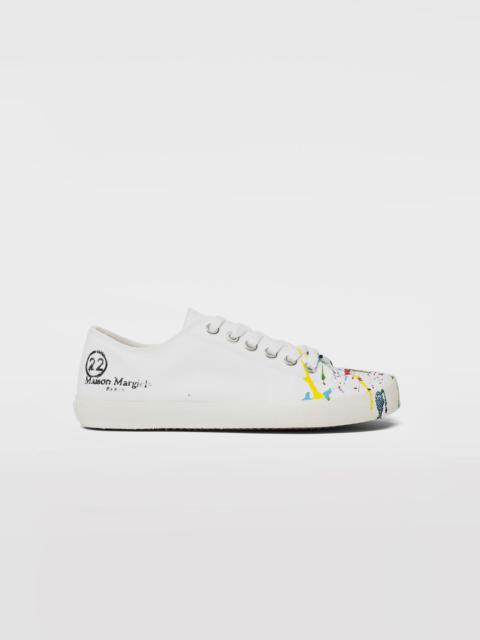 Tabi Paintdrop canvas sneakers