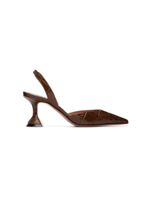 Brown Holli Sling 70 Heels