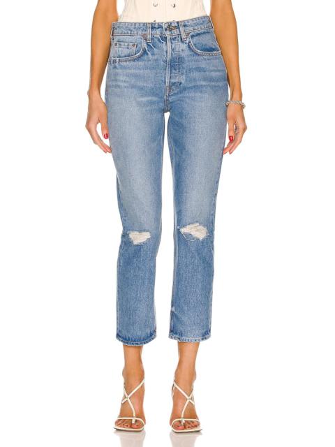 Karolina High Rise Straight Crop