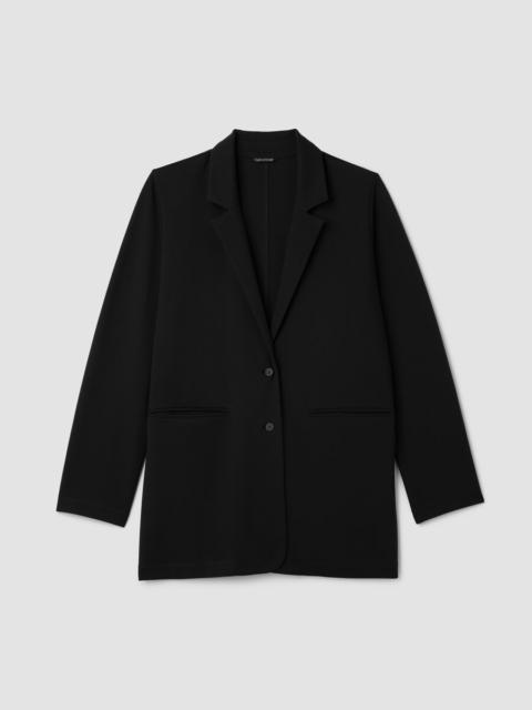 Washable Flex Ponte Long Blazer