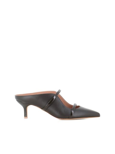 pointed-toe strap pumps