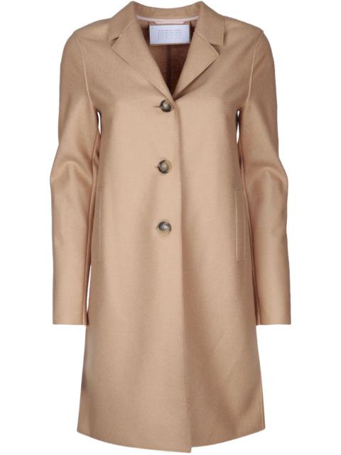 pressed-wool coat