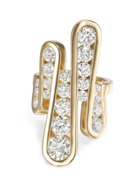 Diamond Large Daphne Joy Ring