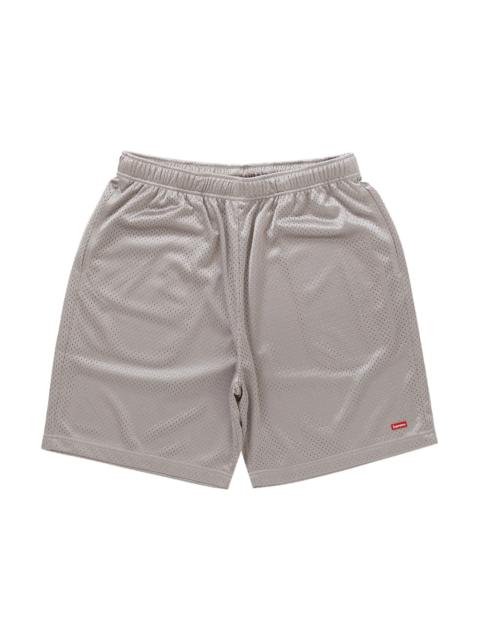 Supreme Small Box Baggy Mesh Short Grey