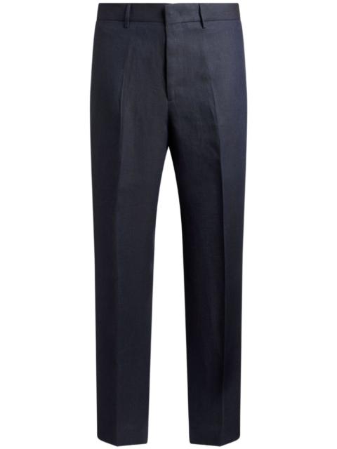 straight-leg trousers