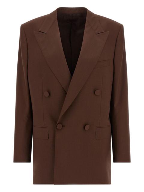 double-breasted blazer