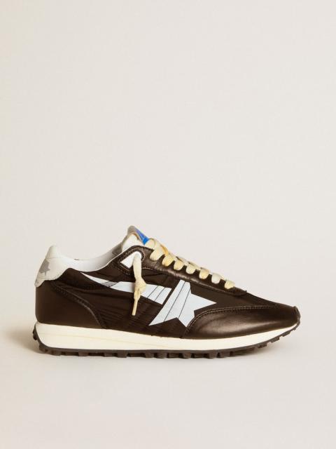 Women’s Marathon with black nylon upper and white star