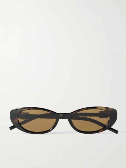 Cat-eye Tortoiseshell Acetate Sunglasses