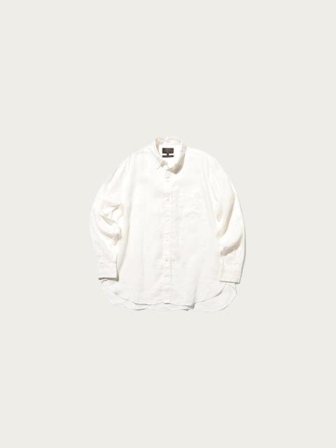 B.D. Classic-Fit Linen Chambray - White