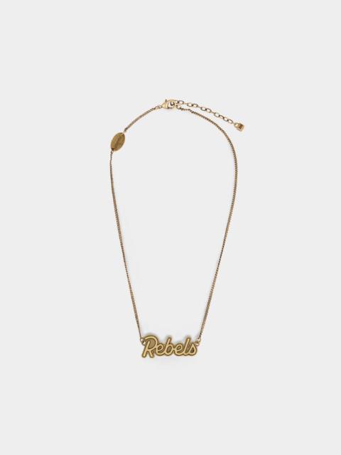 DSQUARED2 REBELS NECKLACE