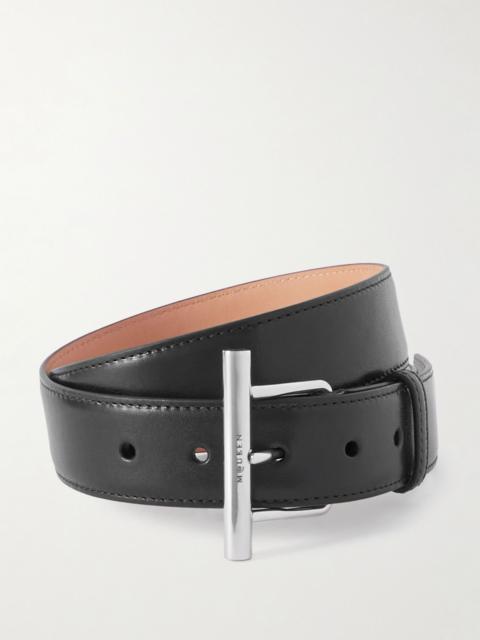 T-Bar leather belt Black