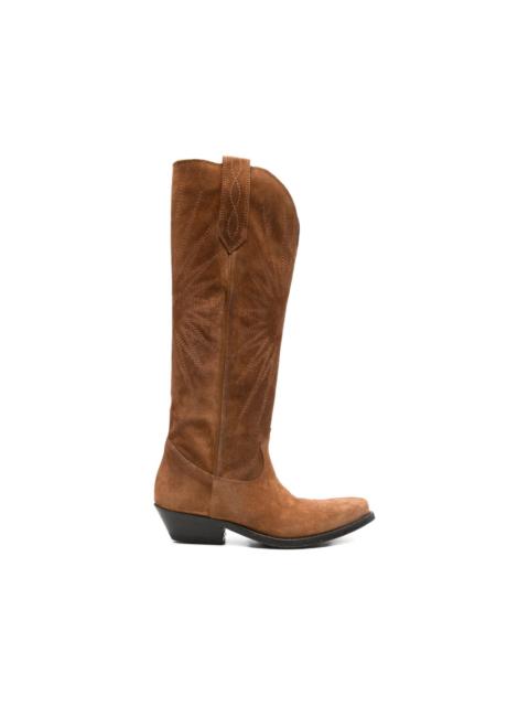 Wish Star patterned boots