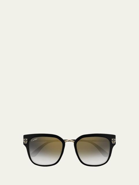 Round Acetate Sunglasses