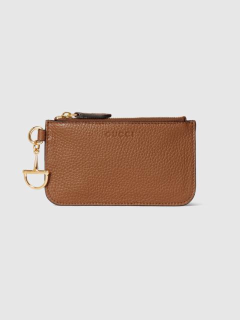 Gucci Half Horsebit card case