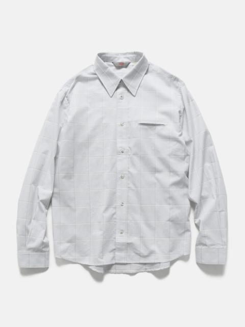 x Kiko Kostadinov Long Sleeve Shirt Lt. Grey Plaid