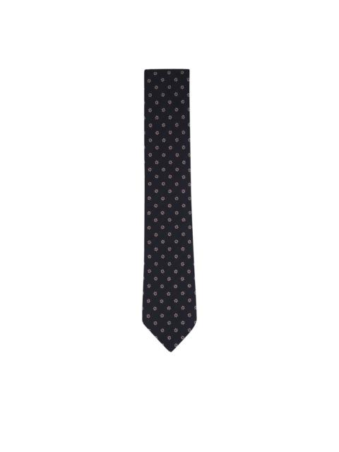 patterned tie