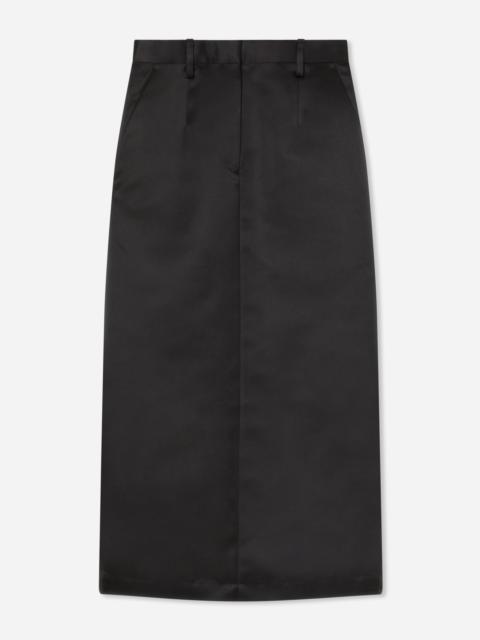 Tailored Pencil Skirt in Duchess Satin
