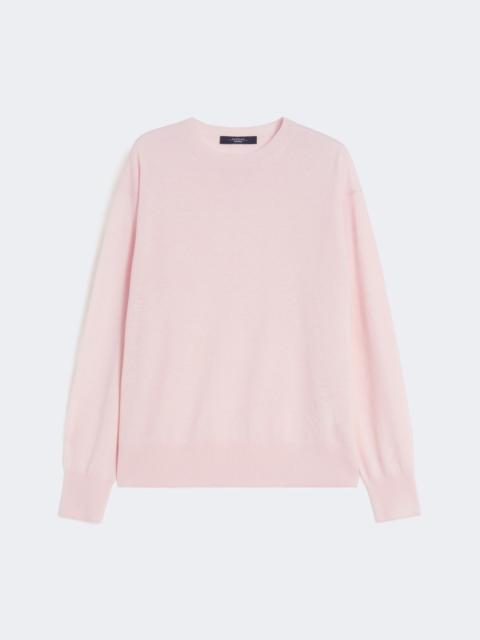Wool and cashmere basic sweater - PINK