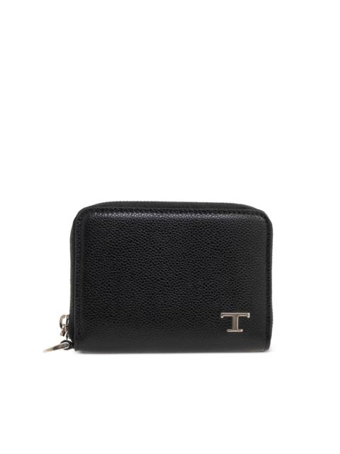 logo-appliqué cardholder