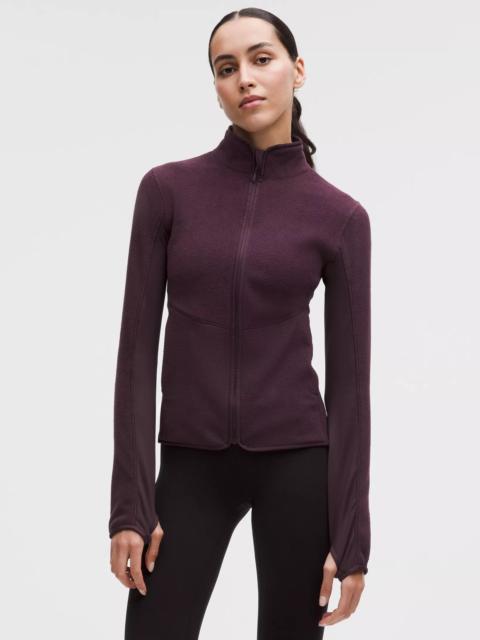 Tumbled Fleece Running Jacket