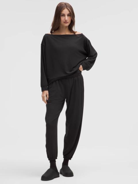 BeCalm Oversized Mid-Rise Pant