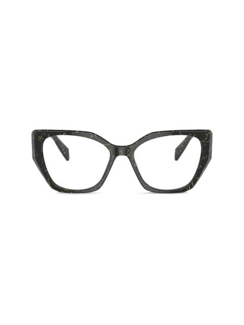 geometric frame glasses