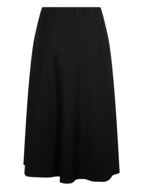 A-line midi skirt