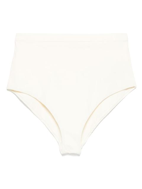 high-waisted bikini bottoms