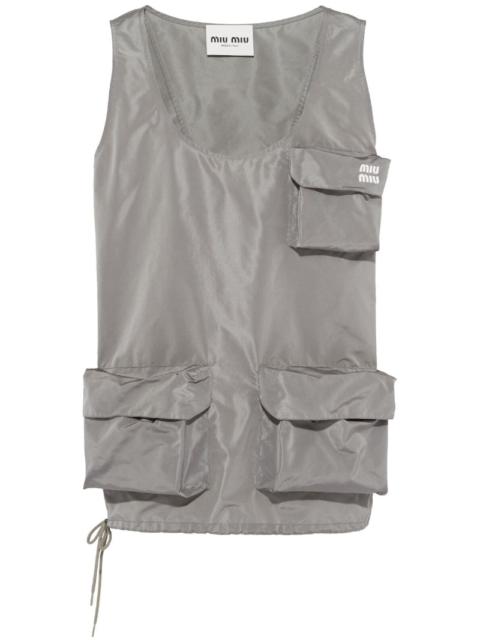 cargo-pocket minidress