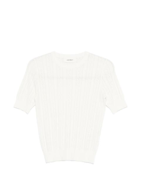 Nika short-sleeve sweater