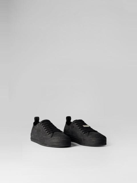 Gert Low Top Sneakers Crosta Painted Black