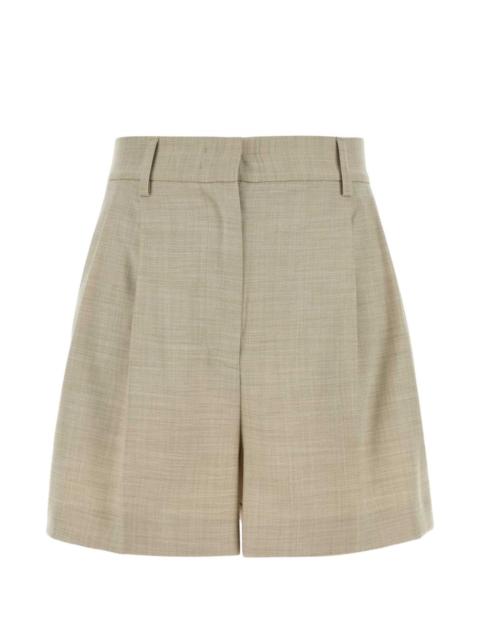 Masha melange stretch shorts