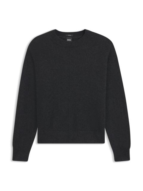 KNITTED SWEATER IN 100% CASHMERE