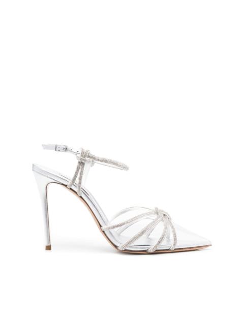 knot-detail 120mm sandals