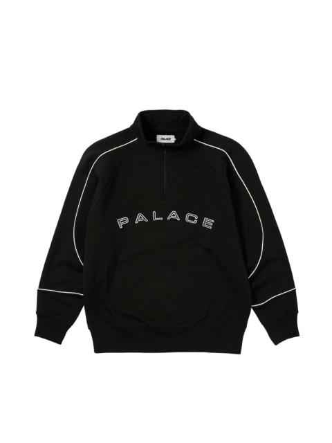 SPORT PIPED 1/4 ZIP BLACK